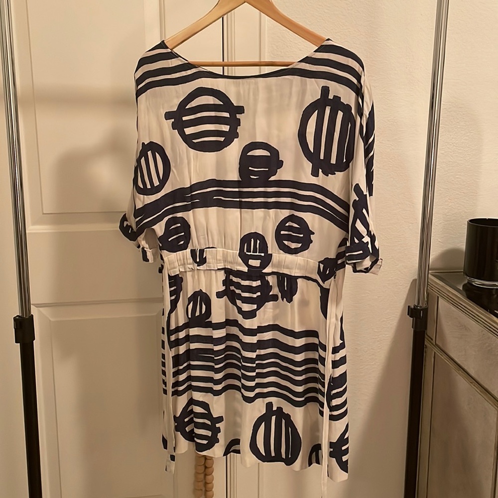 Tie waist dress